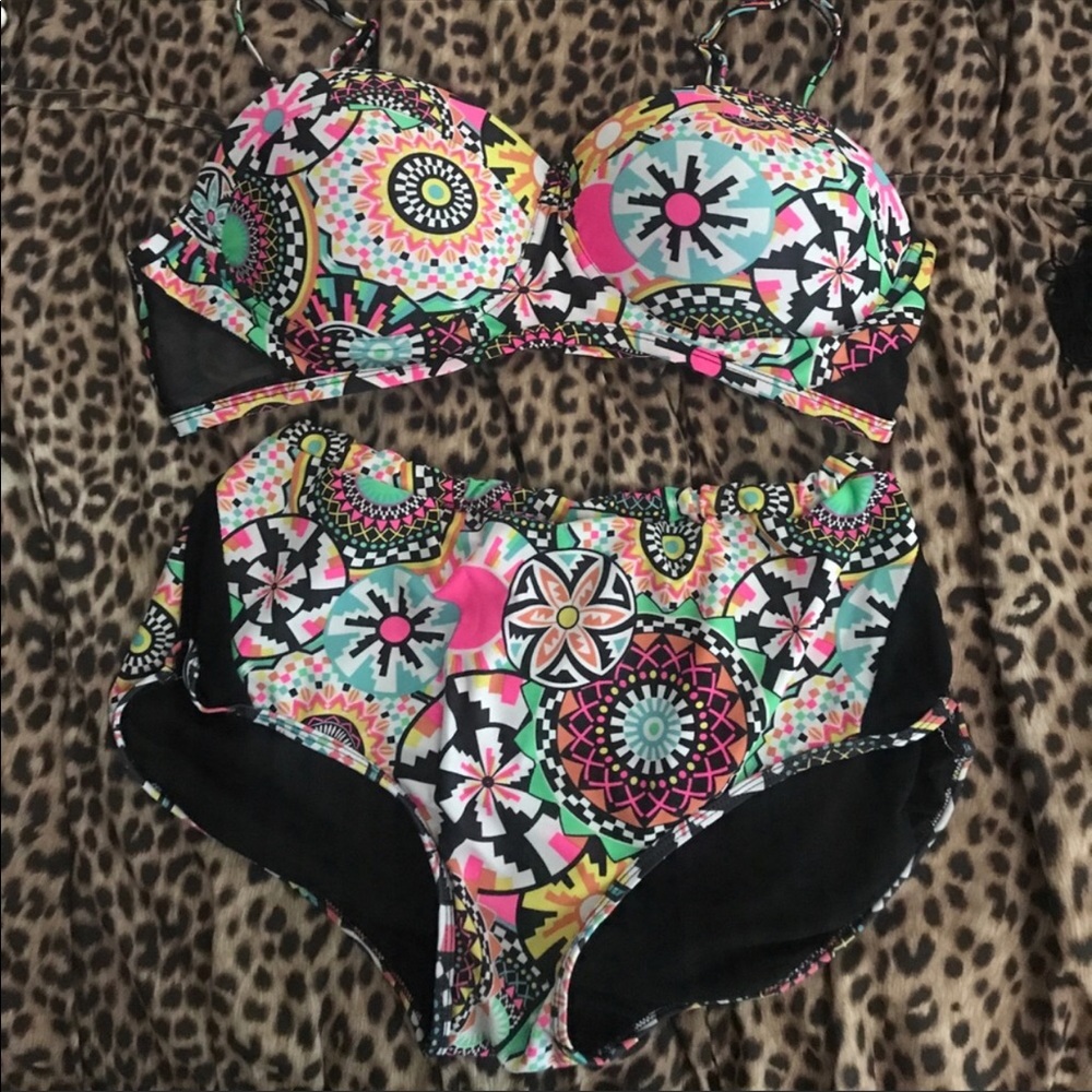 Two piece bathing suit. Item is Reserved